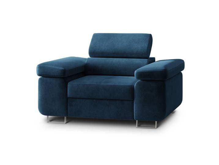 SESSEL CALVO Polstersessel Loungesessel ergonomisch, Blau