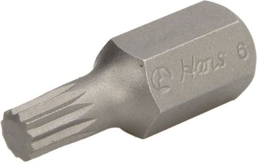 Ruuvimeisselin Kärki 10mm Spline/xzn Hans 083-3m06