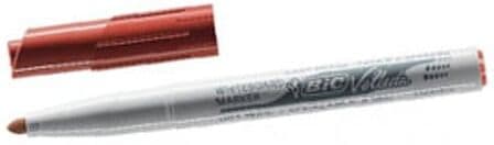BIC Marcador Quadro Branco    Velleda 1741   Ponta em Bala  Vermelho