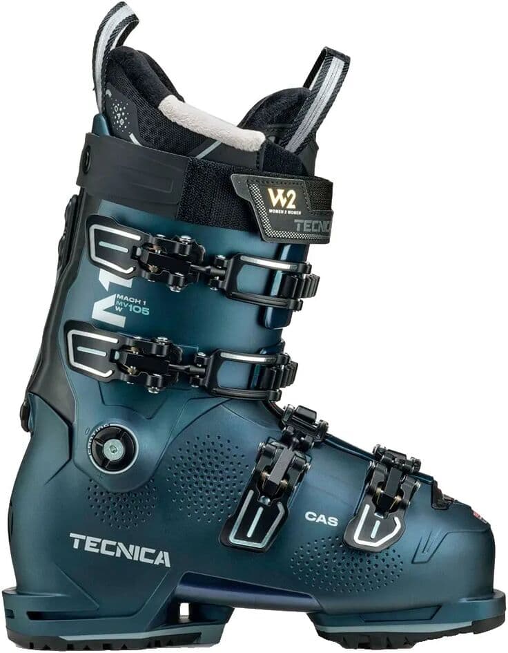 Tecnica Botas De Esquí Alpino Para Mujer Mach1 Mv 105 W Td Gw Iridescent Green 23.0