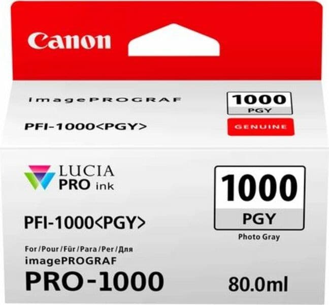 Canon Inktcartridge PFI-1000PGY Foto-grijs