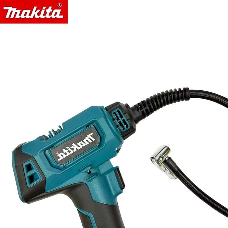 Makita Auto Wireless Inflator: Electric Tire Pump, Handheld Car Air Compressor, Fits Makita 18V Lithium Battery