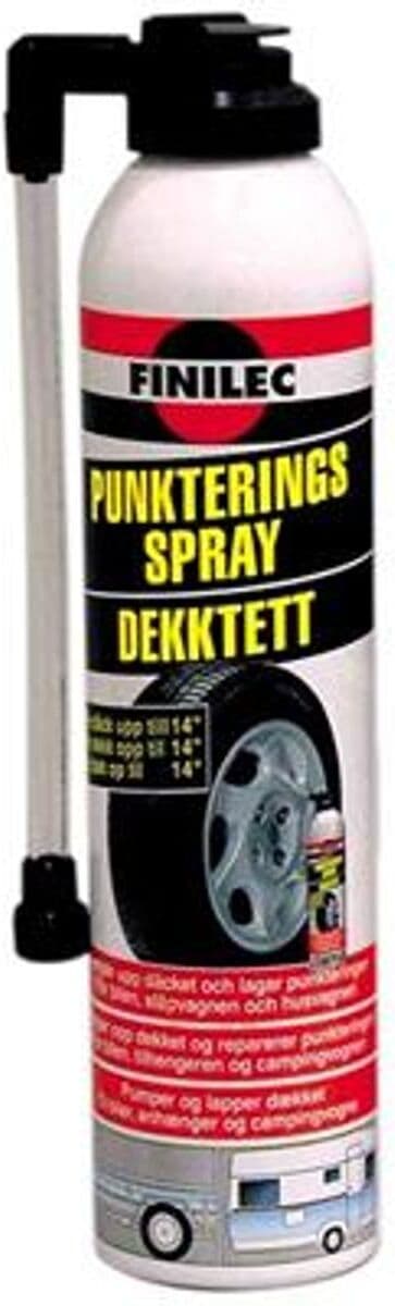 Dekktett - Spray For Alle Typer Lufthjul 500ml - Finilec - Tette Dekke På Et Øyeblikk