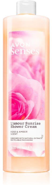 Avon Senses L'amour Sunrise Soothing Shower Cream 500 ml