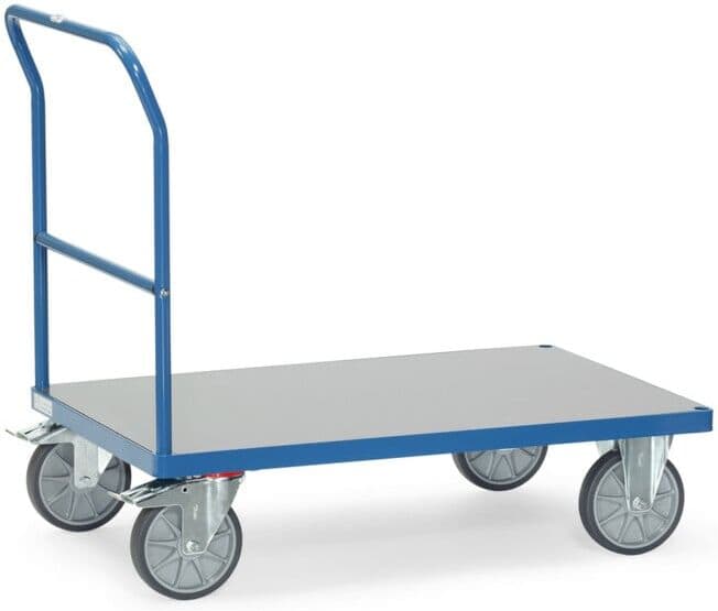 fetra Chariot à barre de poussée 2500 avec plate-forme en PVC dur (25001430)