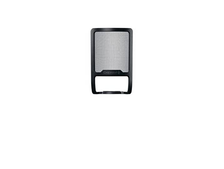 CHERRY UM POP FILTER, popfilter voor USB microfoons CHERRY UM 3.0, UM 6.0 ADVANCED, UM 9.0 PRO RGB, popfilter voor minder popping en sissende geluiden, eenvoudig te monteren, zwart