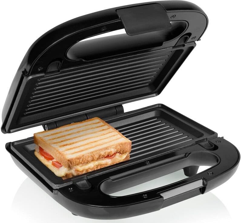 Sandwichera 3 en 1 de 750 W con placas para parrilla y gofres - TRISTAR