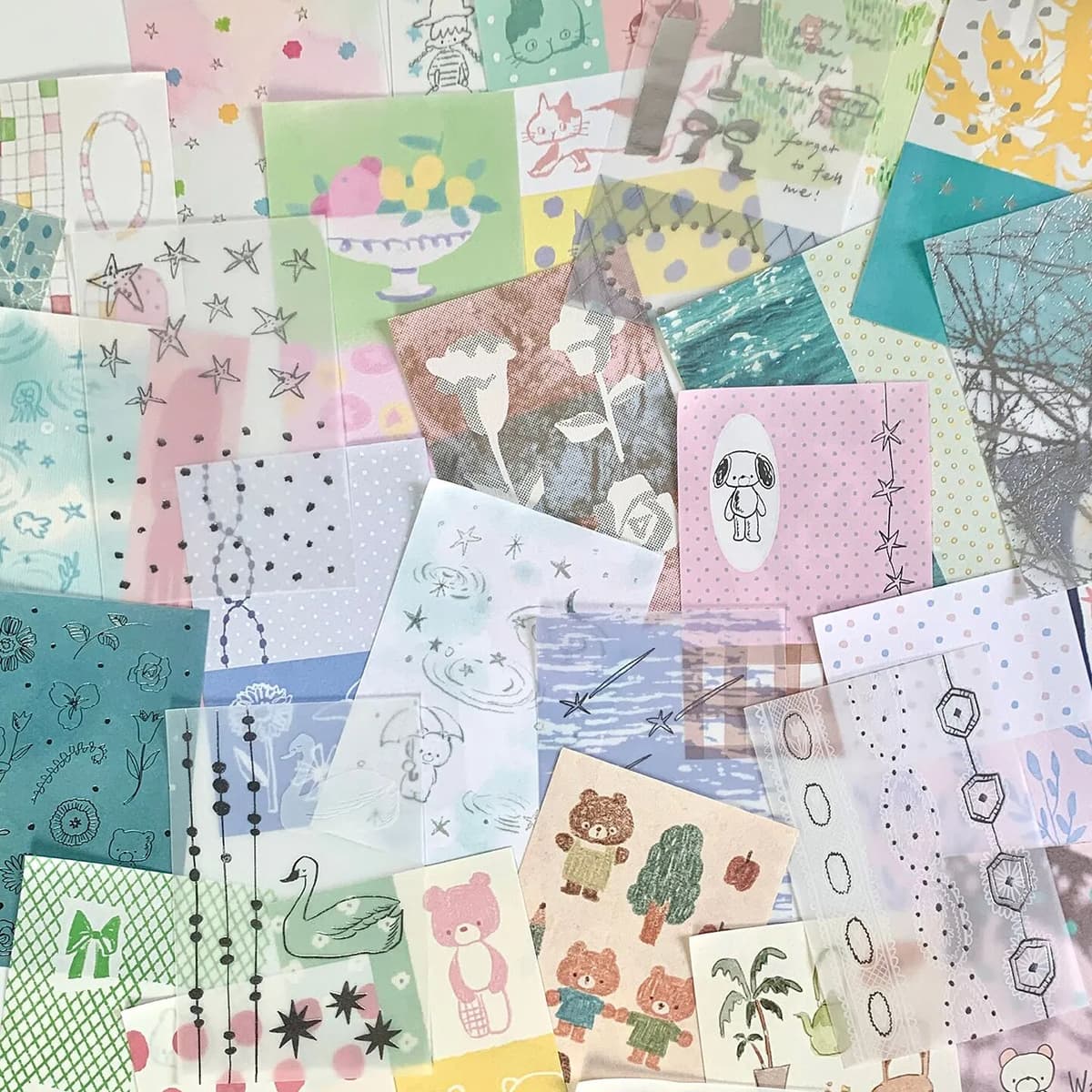 Wollme Zzoton Studio Vintage Write About Life Girl Memo Notepad Paper Planner DIY Scrapbooking Card Making Plan Decoration
