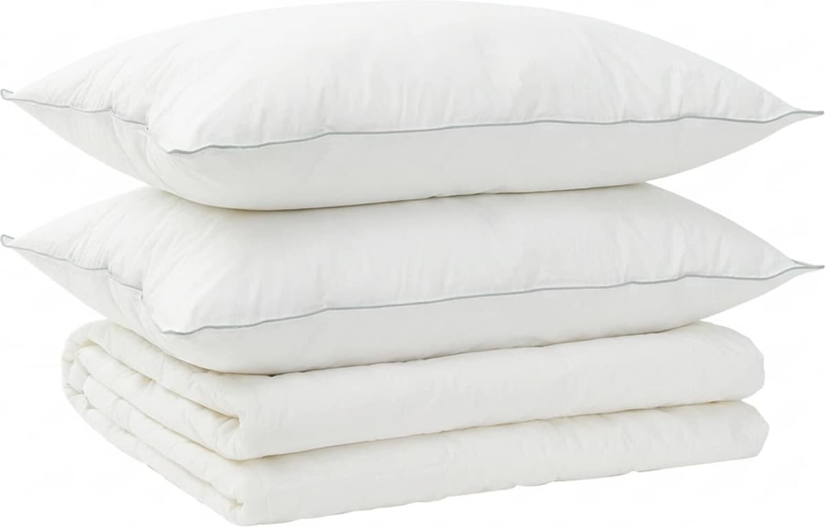 vidaXL Ensemble de couette et d'oreiller 3 pc 220x240 cm Été 140 GSM