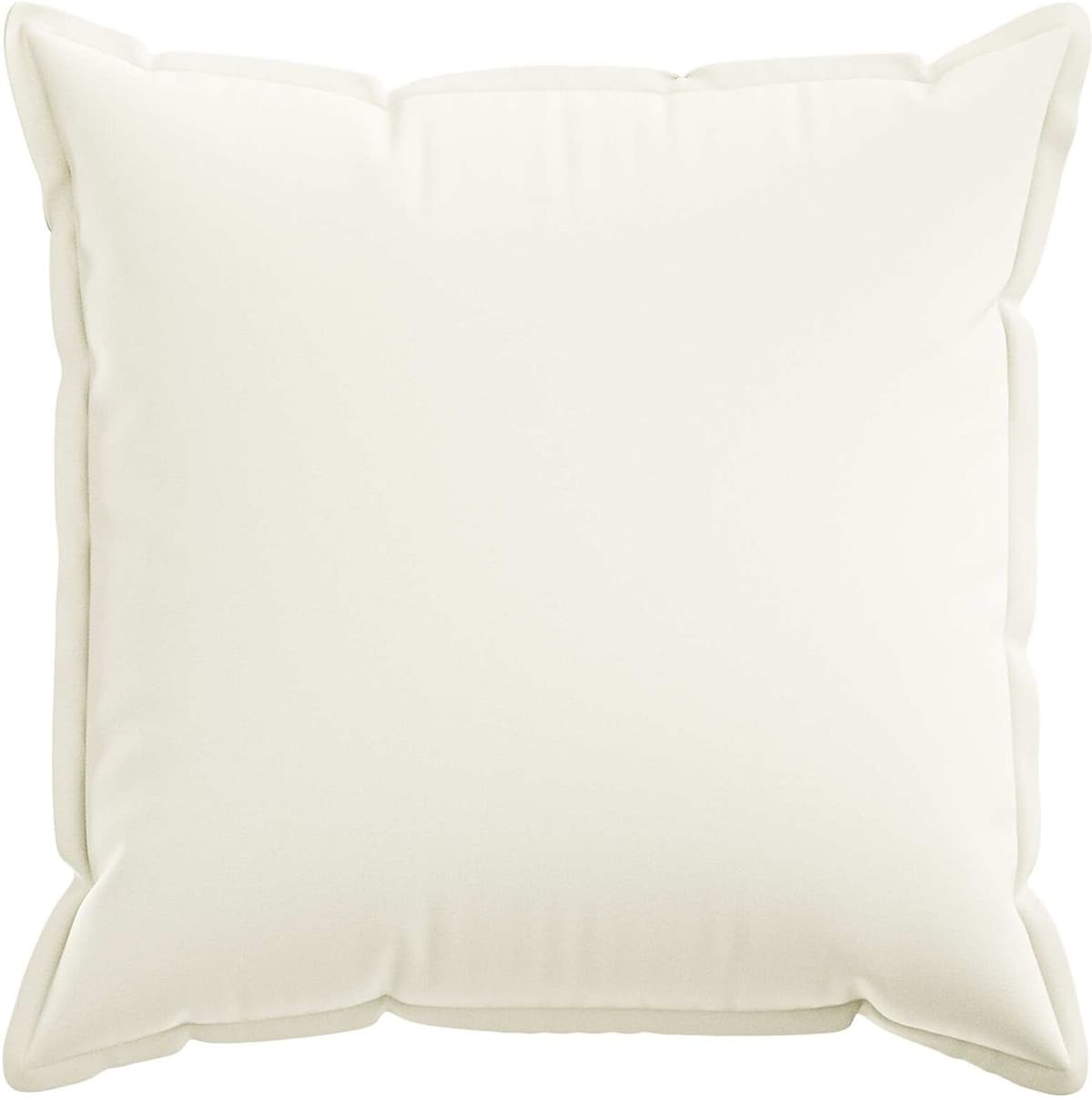vidaXL Housse de coussin 2 pc HOUTEN Blanc 80 x 80 cm Lin synthétique