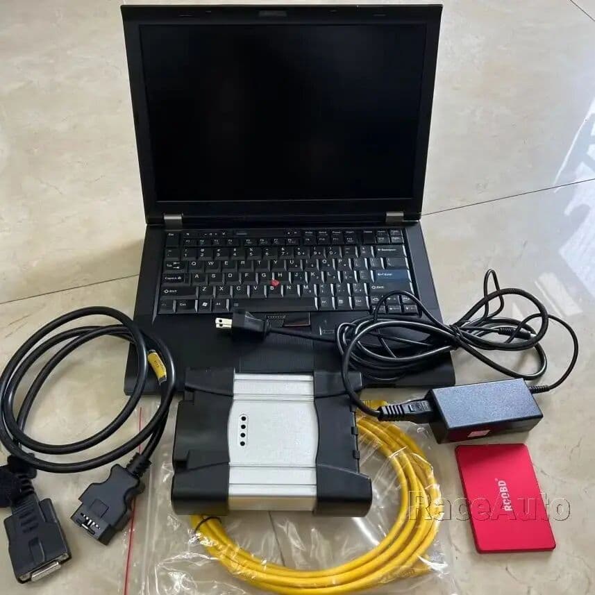 RCOBD 2026 for BMW ICOM Next Auto Diagnosis Tool Code Scanner for BMW with T420 Laptop I5CPU 1TB HDD SSD est Software Ready to Work