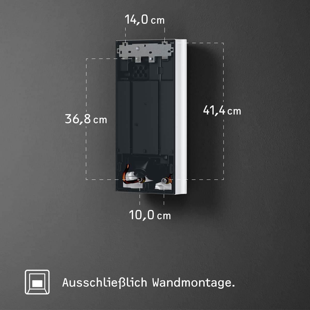 Kompakt-Durchlauferhitzer STIEBEL ELTRON "DHB 18 ST Trend 25A", weiß, B:22,5cm H:46,6cm T:11,6cm, Durchlauferhitzer, 3i Technologie für konstante Warmwassertemperatur