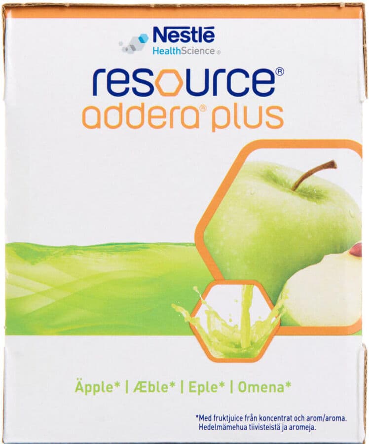 Resource Addera Plus Æble 4 x 200 ml