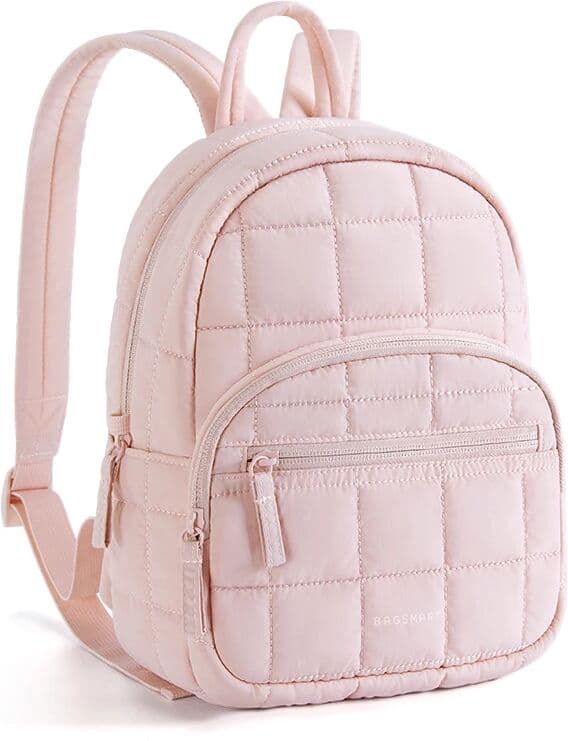 BAGSMART Womens Backpack Large Capacity School Bag Japanese Style Waterproof Nylon College Bag for Student Travel Laptop Bag
