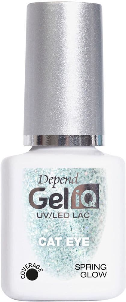 Depend Cosmetic Geliq Cat Eye - Spring Glow - 5 Ml.  Gel Iq Negler Skjønnhet Neglelakk
