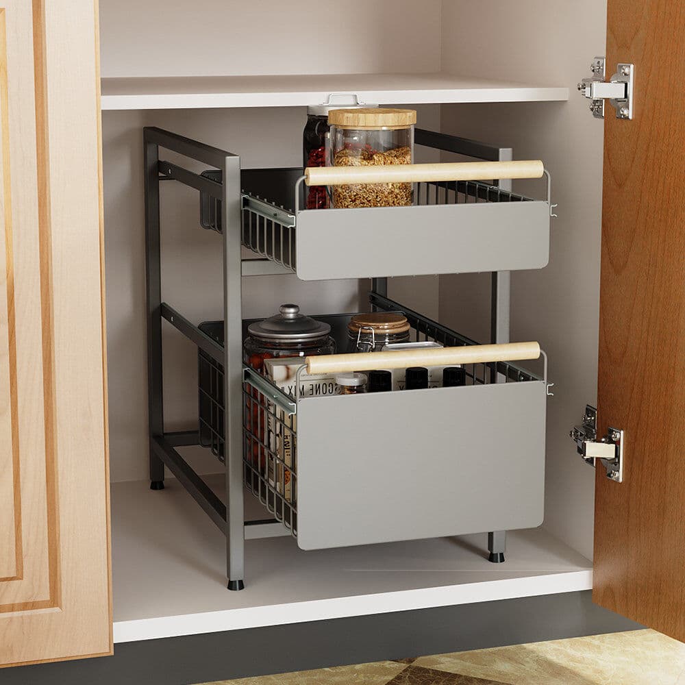 Symple Stuff Spice Rack Black 42cm H x 39cm W x 29.5cm D