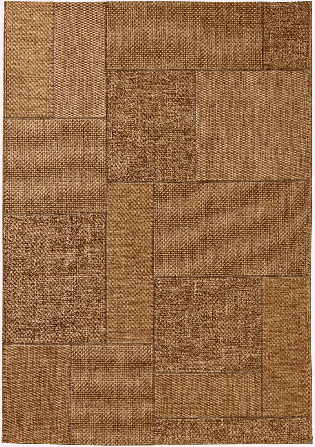 Teppich HEINE HOME Gr. 4, braun, B:200cm H:5mm L:290cm, Kunstfaser, Polypropylen, Teppiche, Teppich braun B : 200cm 1 Stk., 5mm, L: 290cm
