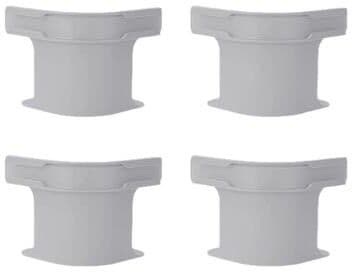 Discount Dollar Deals Heavy Duty Bedsheet Corner Tightener Clips, Durable Bed Sheet Grippers For Protectors grey 4pcs