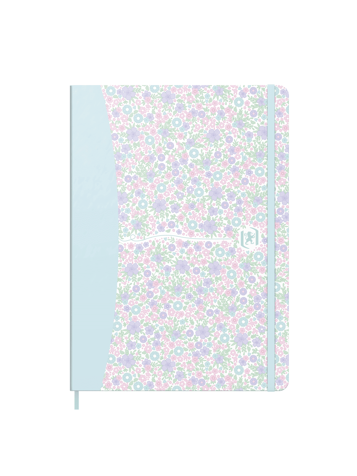 Oxford Floral A5 Hardback Cover Casebound Journal Notebook 5mm Squares 160 Pages 4 Assorted Floral Designs SCRIBZEE Compatible