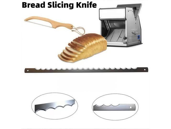30 pièces SUS440C pain Crouton coupe pain trancheuse lames alimentaire tranche Machine à trancher lame Toast Machine de découpe lame
