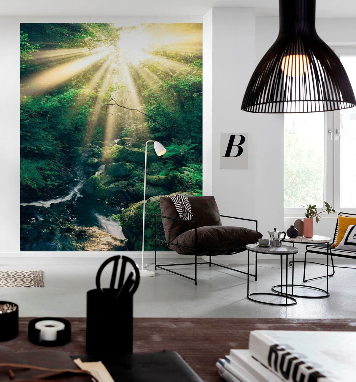 Vliestapete KOMAR "Digitaldruck Vlies - Divine - Grösse 200 x 250 cm", bunt, B:200m L:250m, Vlies, Tapeten, Vliestapete, Wohnzimmer, Schlafzimmer bunt B/L: 200m x 250m, Rollen: 1