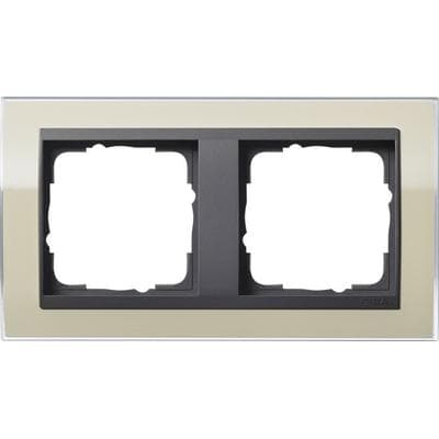 Gira Abdeckrahmen 2fach 0212778