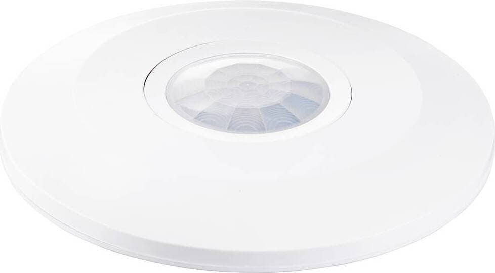 Sygonix SY-5251904 Inbouwdeksel voor bewegingsmelder met 360 graden bereik en relais, wit