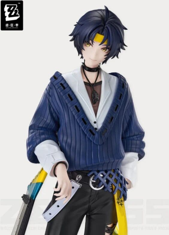 Bandai Genuine miHoYo ZZZ Zenless Zone Zero Gift Plus Asaba Yuma Anime Figure Garden Glow Ver Collectible Toy Gift Game Merchandise