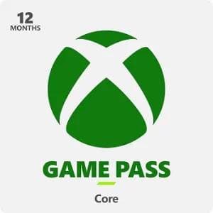 XBOX Game Pass Core 12 Months Subscription Card INDIA