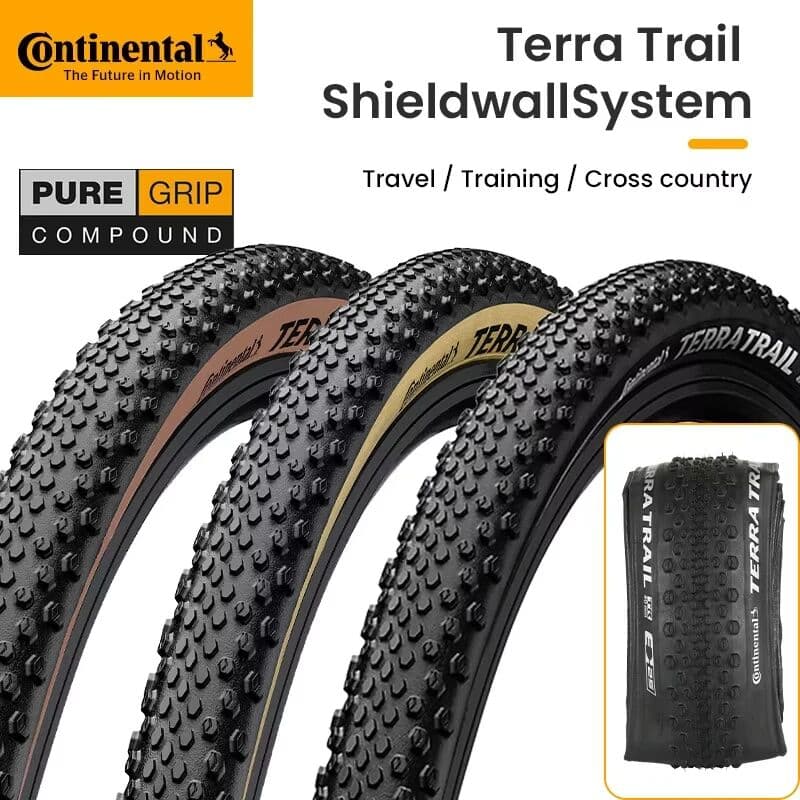 NONE Continental Terra Trail Road Bicycle Gravel Tire 700x40C Road Bike Clincher Foldable Road Tyre Tubeless Ready Tyre No Box