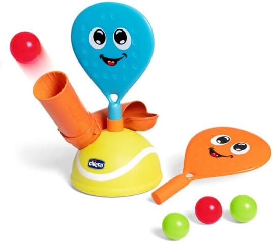 Chicco Conjunto de Padel   Lançador de Bolas Automático 3A+