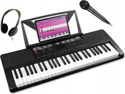 Børne keyboard Sæt, Pakketilbud med 54 Tangenter, Hovedtelefon og Mikrofon (6-8