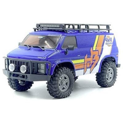 Hobby Plus 1:18 Crawler CR18P EVO-V2 'Rock Van' Brushed 1:18 RC Modellauto Crawler Allradantrieb (4WD) 2,4 GHz