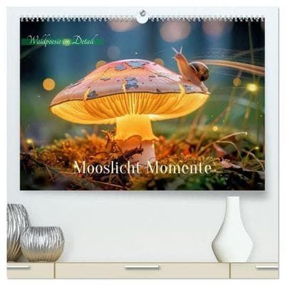 Mooslicht Momente (hochwertiger Premium Wandkalender 2027 DIN A2 quer), Kunstdruck in Hochglanz