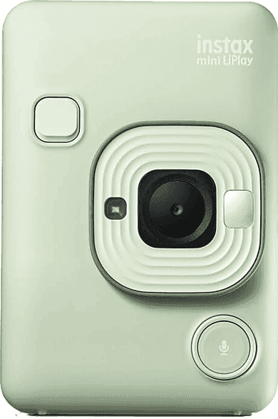 Cámara instantánea - Fujifilm Instax Mini LiPLay, 86 mm x 54 mm, Imágenes JPEG, 2560 × 1920 píxeles, Matcha Green