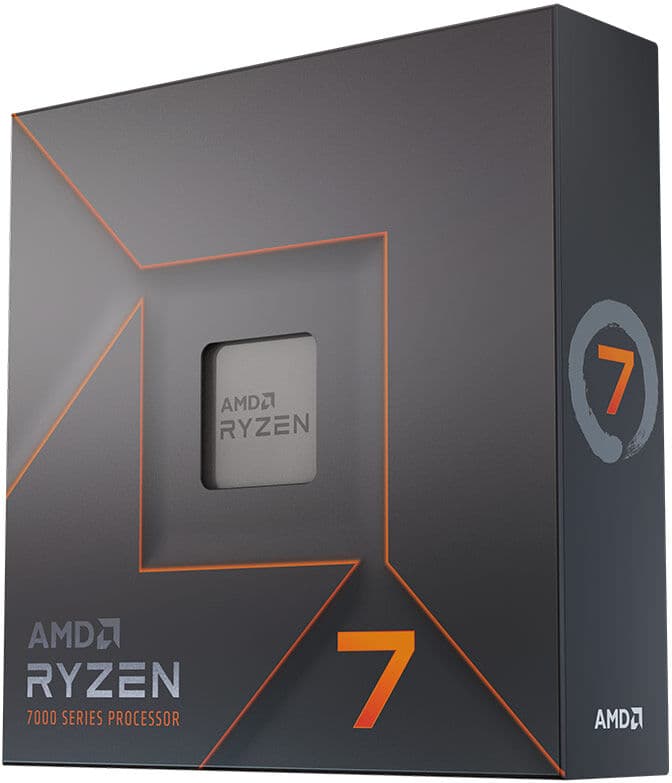 Procesador Ryzen 7 7700X 8-Core 4.5GHz con Turbo 5.4GHz 40MB SktAM5 - AMD
