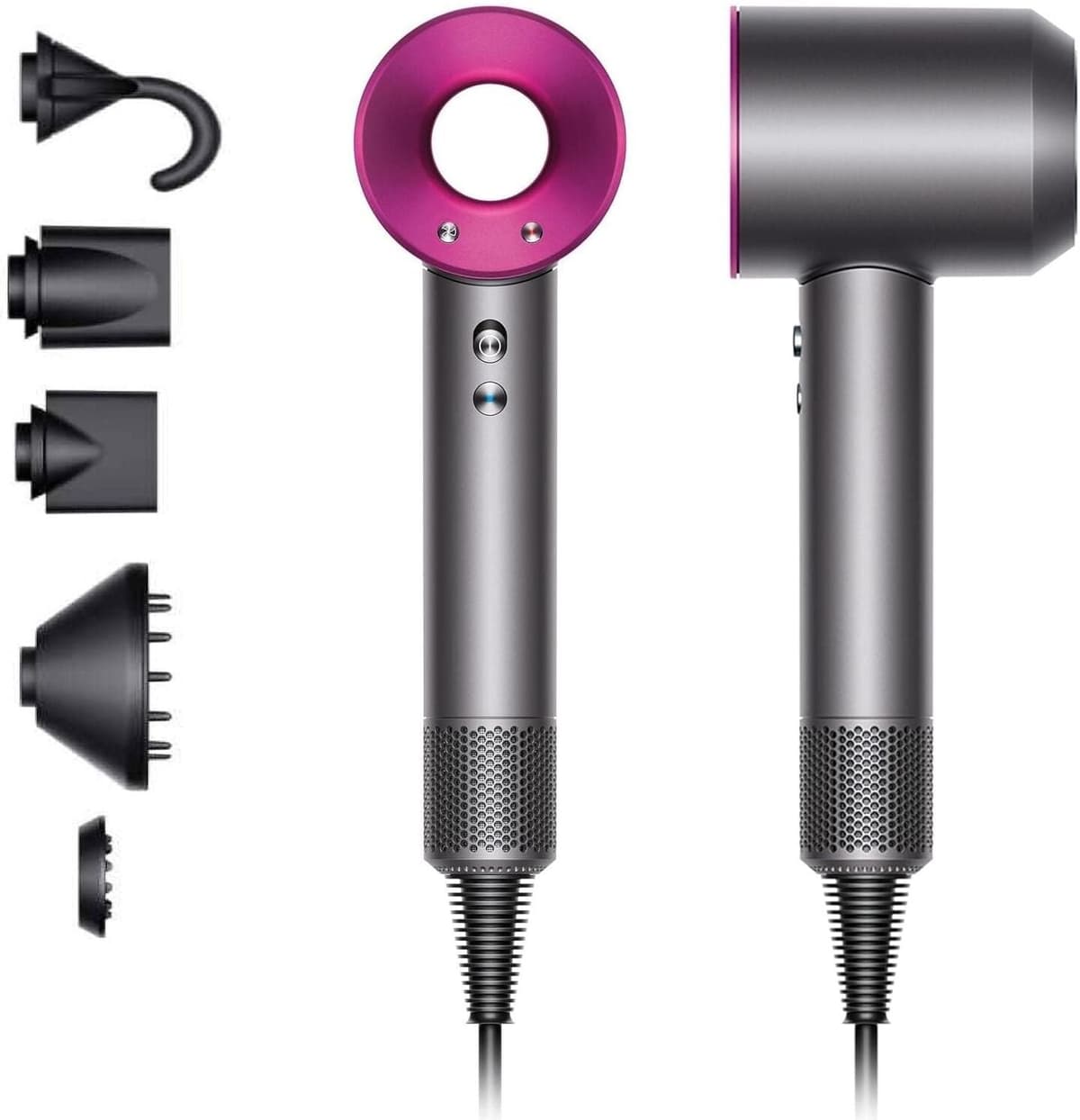 ECLAT Tech Ltd Dyson Supersonic™ Hair Dryer – Iron/Fuchsia, New