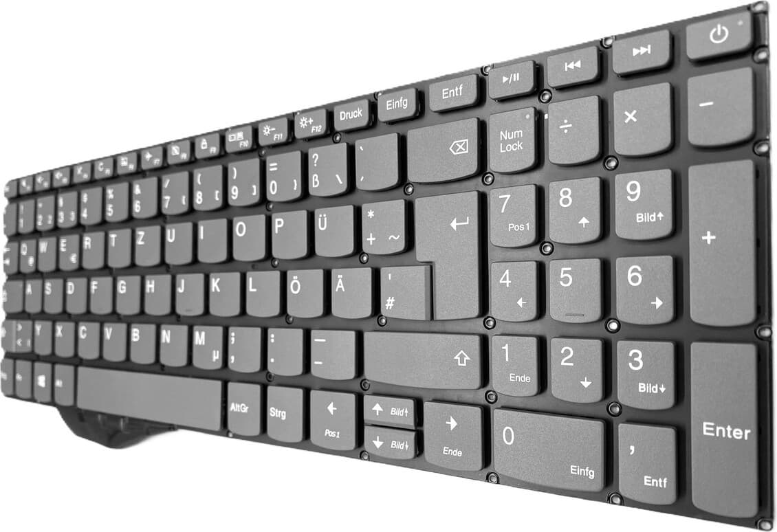 T-ProTek Duits toetsenbord compatibel met Lenovo IdeaPad 320-15ISK (80XH0027RU)