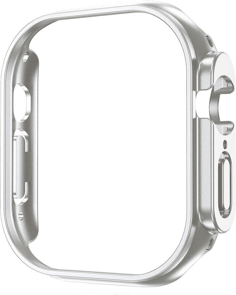 INCOVER Apple Watch Ultra 4/3/2/1 (49mm) Hårdt Plast Cover - Sølv V2