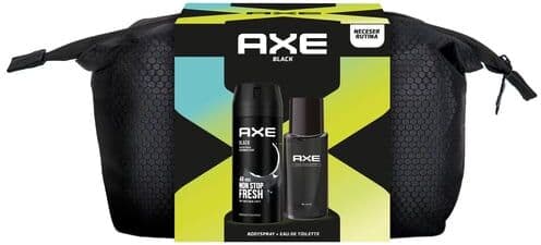 Axe Black EDT 100 ml + Desodorizante 150 ml + Necessaire Lote