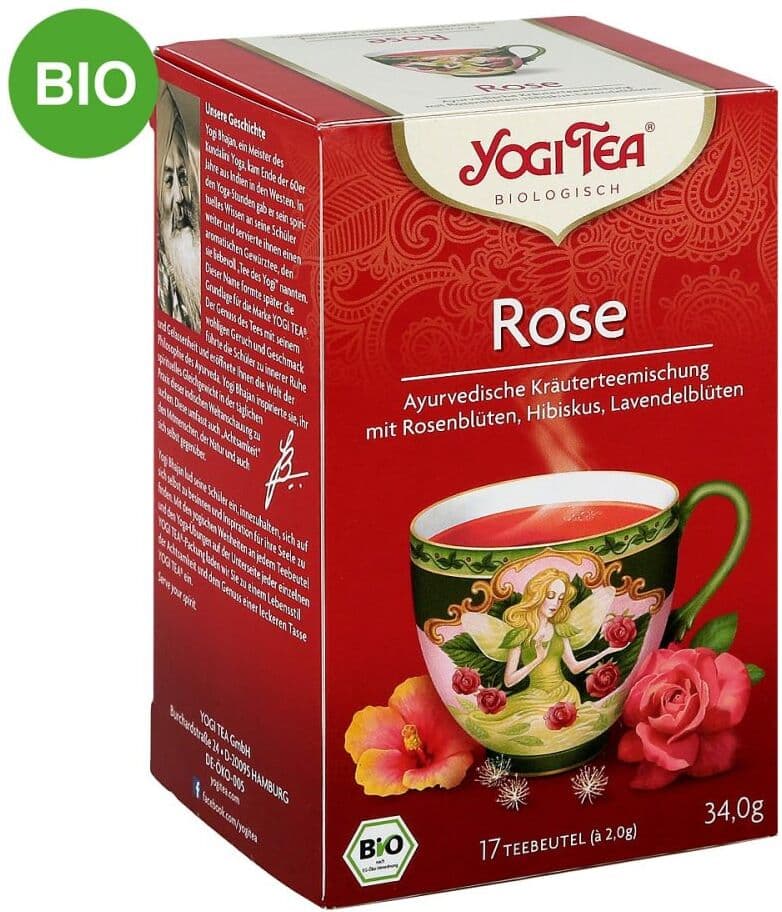 Yogi Tea Rose Bio Filterbeutel