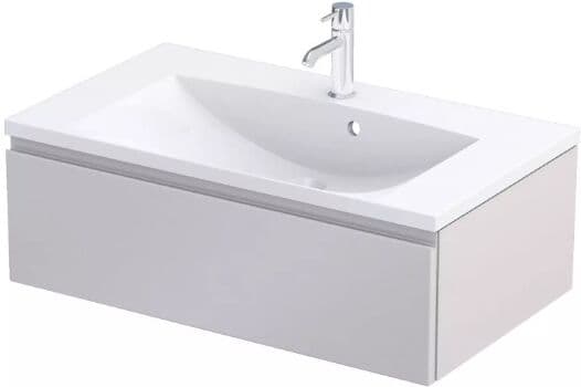 Oristo Brylant szafka podumywalkowa wisząca 80x25x45 piaskowy mat OR36-SD1S-80-10