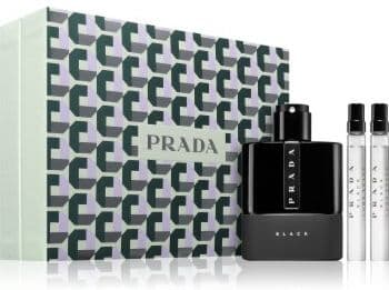 Prada Luna Rossa Black coffret para homens . Luna Rossa Black