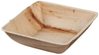 Green Box Firkantede Håndmatteboller, Beige, 300 Stk, Sgb-Dtw05-Bowl, Size 600 Ml