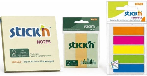 Stick'N Notes Og Indexfane Holder Refill