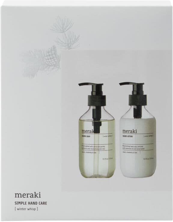 Meraki Gaveæske Winter Whisp hand soap + hand lotion 275 x 2 ml