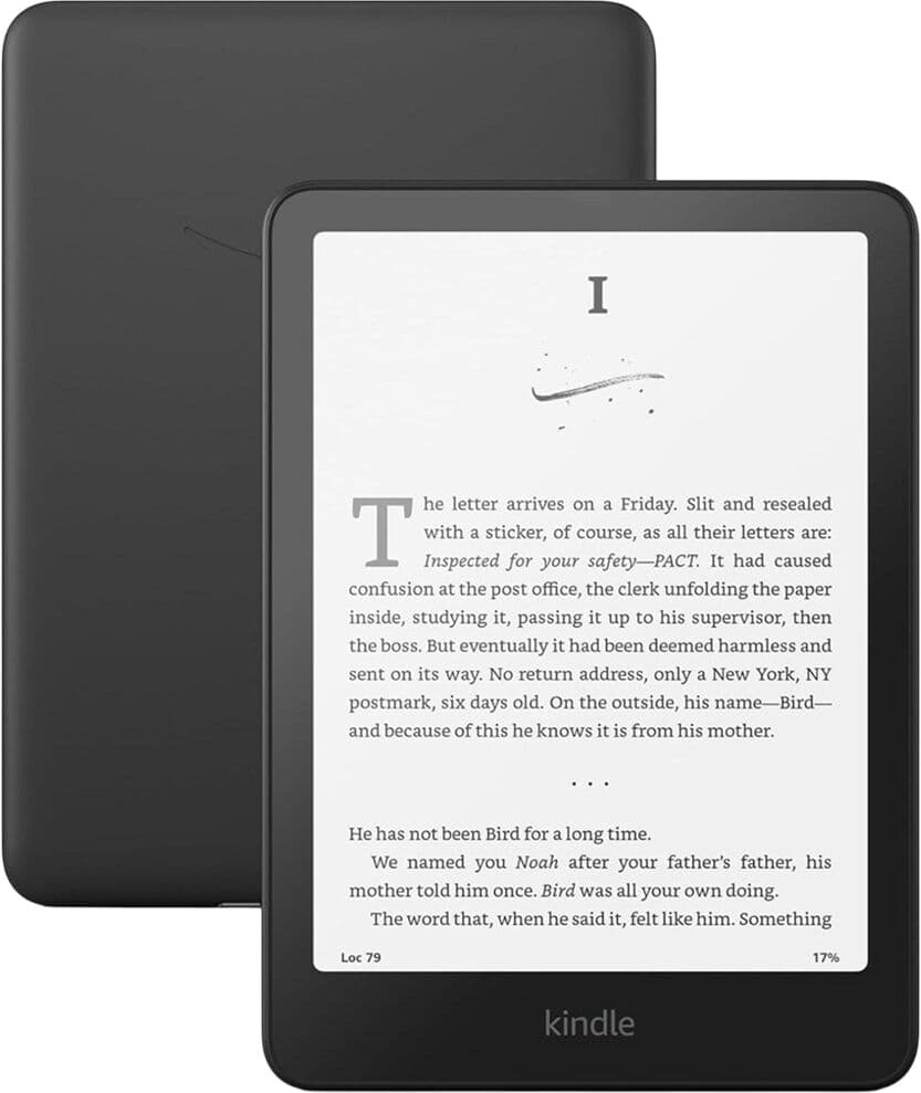 Lector de libros electrónicos Amazon Kindle Paperwhite de 7 pulgadas y 12.ª generación, 16 GB, con wifi (negro)