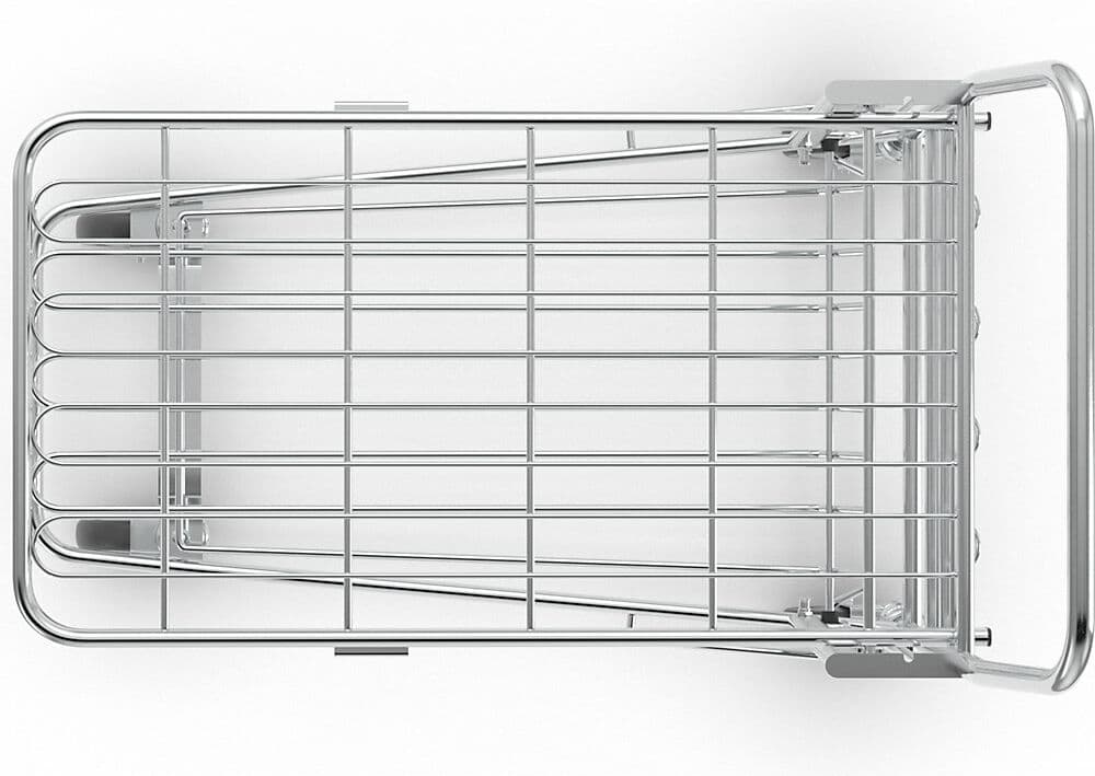 Kongamek Einkaufswagen, verzinkt, LxBxH 890 x 520 x 1000 mm, Tragfähigkeit 300 kg