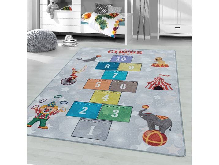 home24 Kinderkleed Play Circus 80 x 120cm grijs