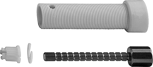 Hansa Verlängerungssatz 59910424 80 mm, für Unterputz-Ventile, DN 15/20